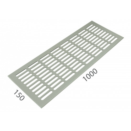 SRL - ALFA vetracia mriežka 150 x 1000 mm Nerez matná