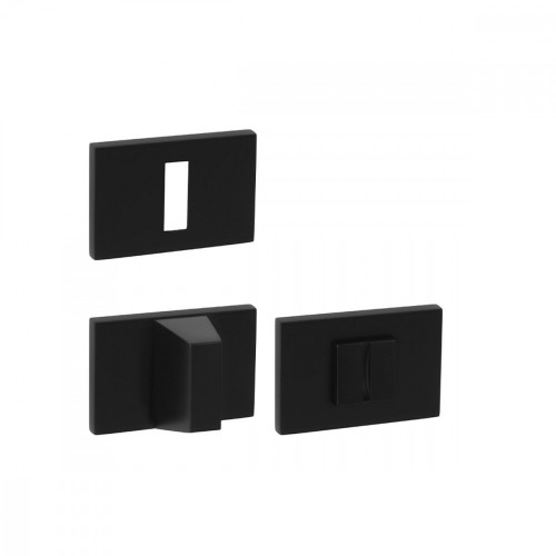 TI - ROZETA - RT5 Čierna matná