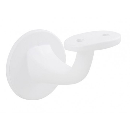 KE - Držiak schodiskového madla Biela lesklá