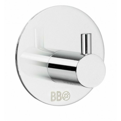 SO - BB - BK1101 - Samolepiaci vešiak na uterák Chróm lesklý