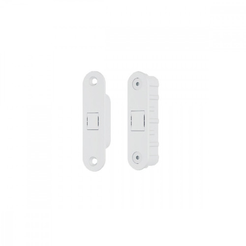 AGB - TOUCH set pevných magnetov - hliník/drevo Biela matná