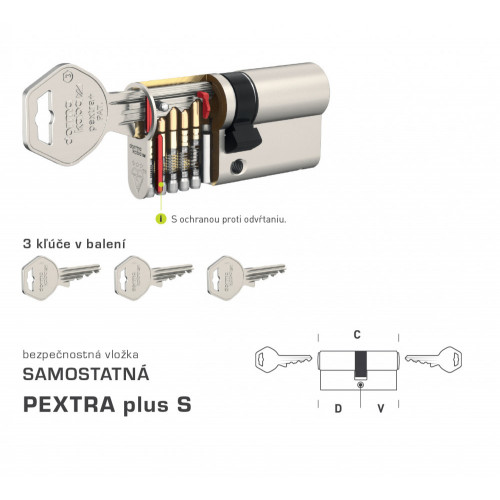 DK - PEXTRA plus S Nikel matný