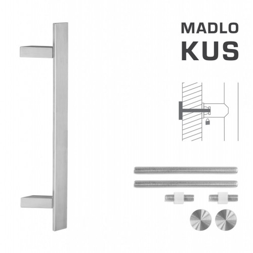 FT - MADLO kód K41Z 40x10 mm UN ks Nerez matná