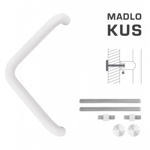 FT - MADLO kód K14T Ø 32 mm UN ks Biela matná