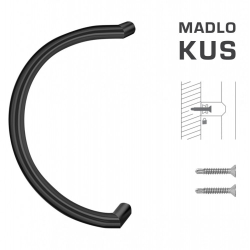 FT - MADLO kód K16 Ø 30 mm ST ks Čierna matná