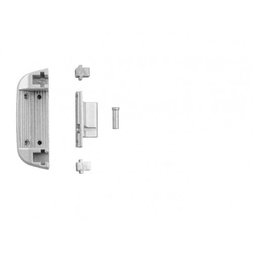 DK - Prestaviteľný držiak západky PHX 21 Strieborná matná