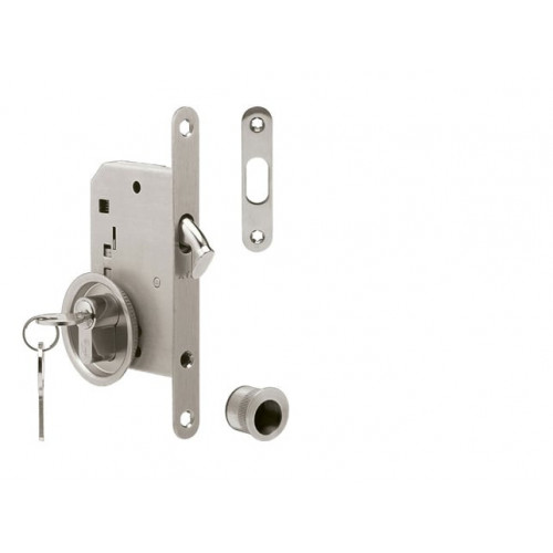 ATZ - Set na posuvné dvere okrúhly 3970 PZ Nerez matná