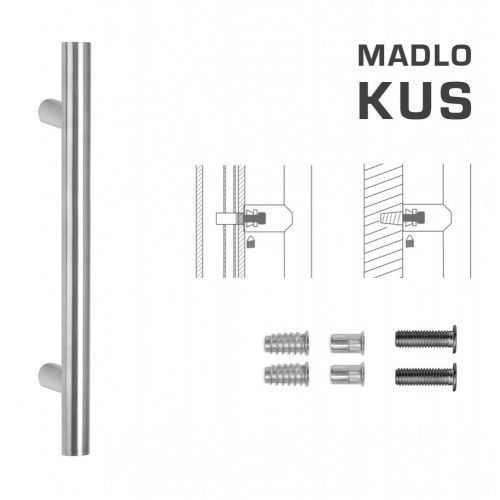 FT - MADLO kód K00 Ø 35 mm SP ks Nerez matná