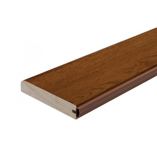 TD - DREVENÝ PRAH S TESNENÍM - DUB RUSTIK DUB - Rustik kartáčovaný olejovaný