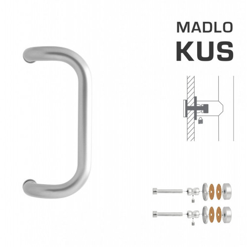 WA - MADLO M2 WA/C-S-SKLO ks Nerez matná