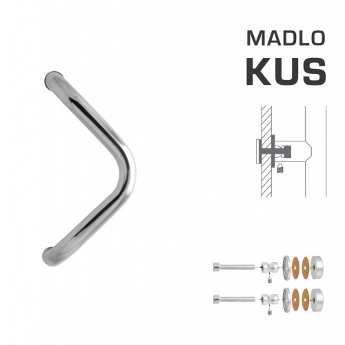 WA - MADLO M6 WA/C-S-SKLO ks Nerez lesklá