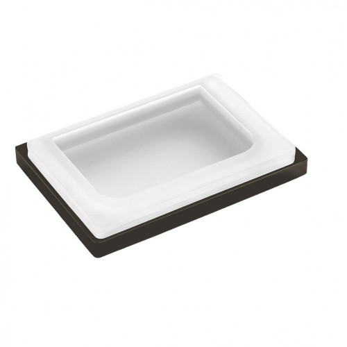 CB - LOOK B1640 - Miska na mydlo Grafit lesklý