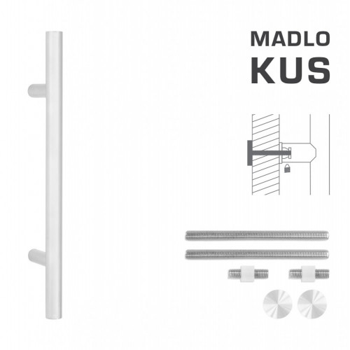 FT - MADLO kód K00 Ø 30 mm UN ks Biela matná