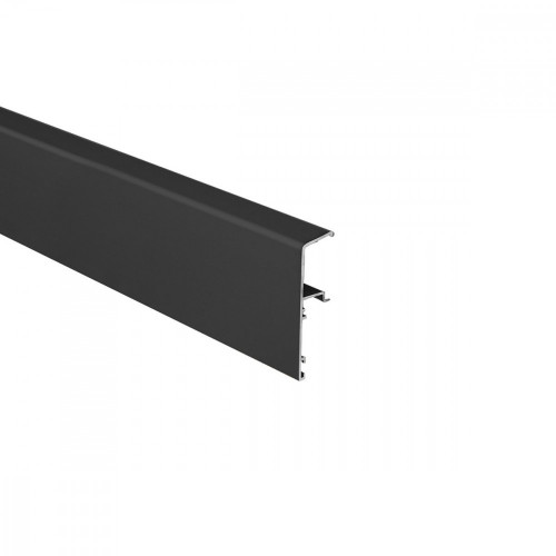 SC - Kryt art.0168 na profil 195 a 196 AF pre drevené dvere  Čierna matná