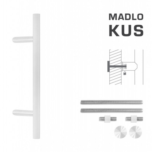 FT - MADLO kód K10 Ø 30 mm UN ks Biela matná