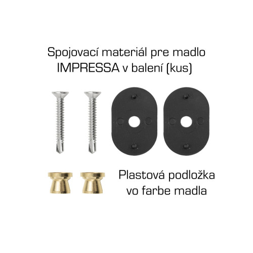 MPK - IMPRESSA MADLO (ST) CC 300 ks GRM - grafit matný (MSB) MPK - IMPRESSA MADLO (ST) CC 300 ks GRM - grafit matný (MSB)