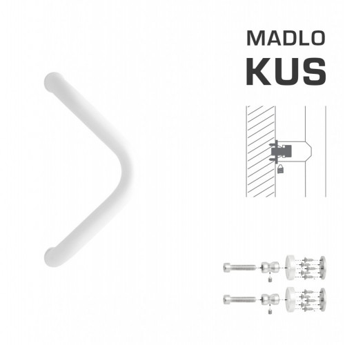 WA - MADLO M6 WA/B-D-DREVO ks Biela lesklá