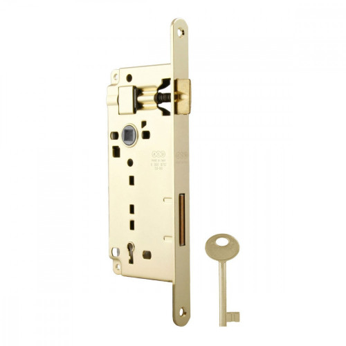 AGB - Zámok na dvere F18 - BB Zlatá lesklá