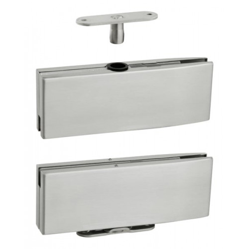 JNF - IN.81.200.Q Pružinový pivotový samozatvárací set s aretáciou Nerez matná