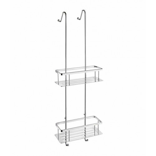 SO - SIDELINE DK3041 - Závesný košík do sprchy dvojitý Chróm lesklý