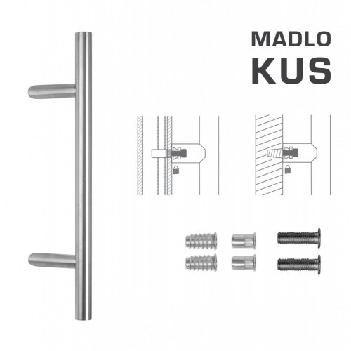 FT - MADLO kód K10 Ø 30 mm SP ks Nerez matná