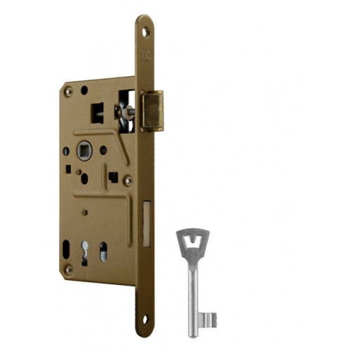 VR - Zámok na dvere 72 BB - 035/186 Bronz matný