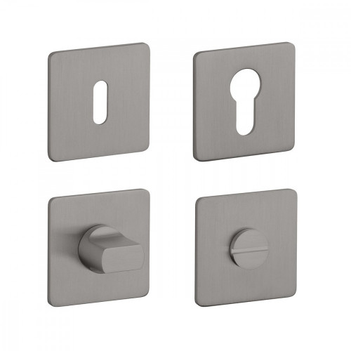 SH - ROZETA KVADRAT - HR 3SM Grafit matný PVD