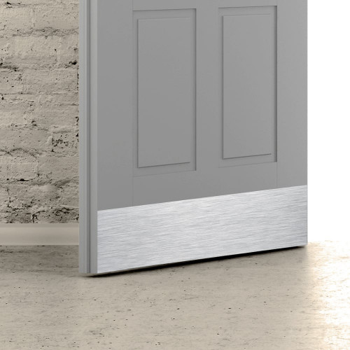 MPK - Okopový plech na dvere - set Strieborná matná