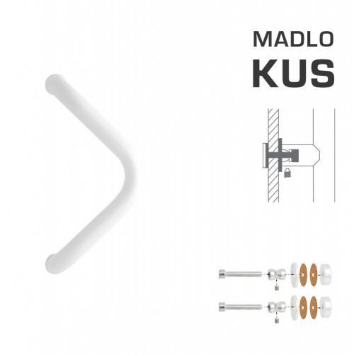 WA - MADLO M6 WA/C-S-SKLO ks Biela lesklá