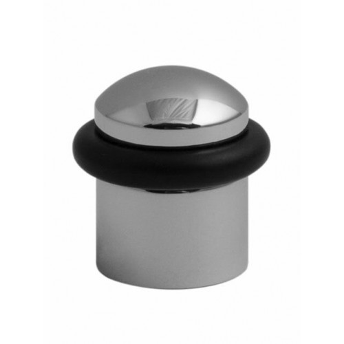 TI - Zarážka dverí oválna - 115 Chróm lesklý