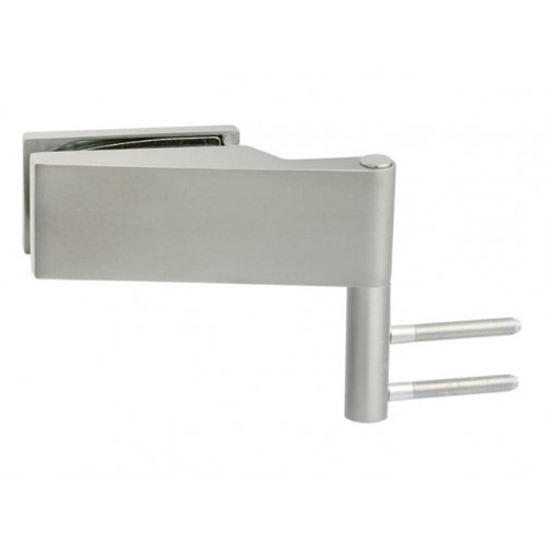 CT - CER108C - 3S Pár horizontálnych pántov (sklo-zárubňa) - 108 Nikel matný