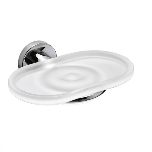 CB - BASIC B2701 - Miska na mydlo s držiakom Chróm lesklý