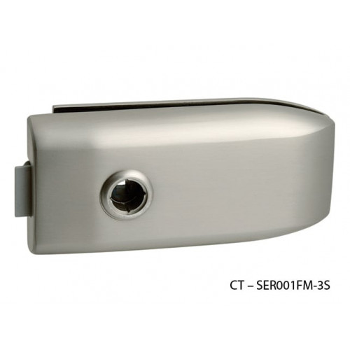 CT - 6000 Kovanie na sklenené dvere Nikel matný