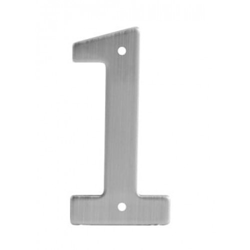 SO - BB - B941 - DOMOVÁ ČÍSLICA "1" - 150 mm Nerez matná