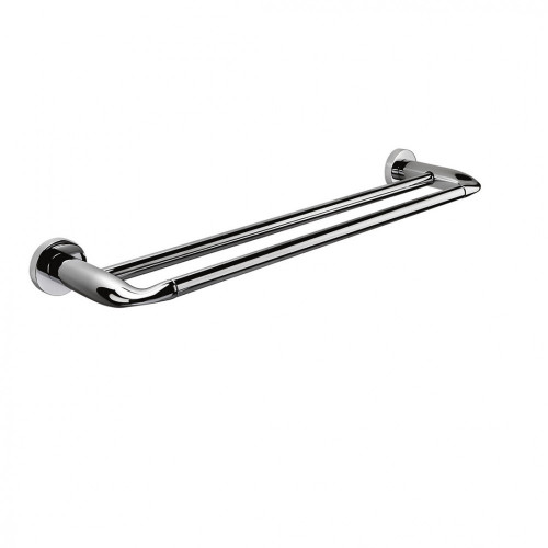 CB - BASIC B2788 - Držiak na uteráky dvojitý 46 cm Chróm lesklý