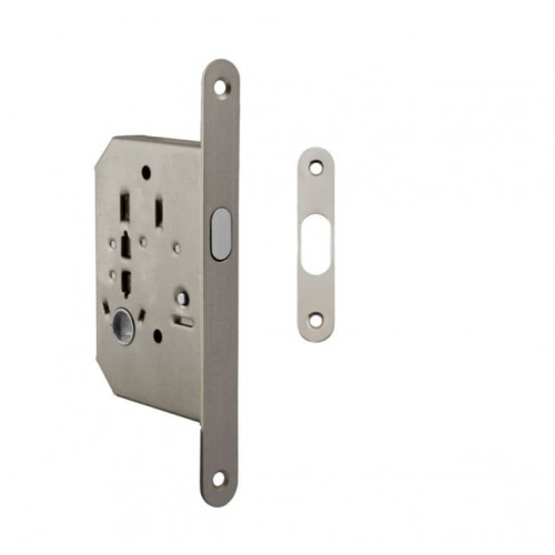 FT - Zámok na posuvné dvere 61/50 WC Nikel lesklý