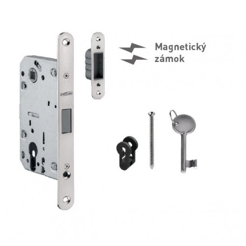 JNF - FREE LINE Magnetický zámok IN.20.835 - BB + protiplech Nerez matná