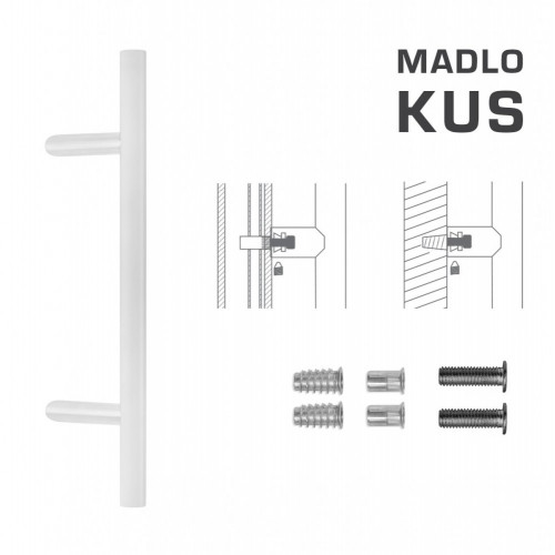 FT - MADLO kód K10 Ø 30 mm SP ks Biela matná