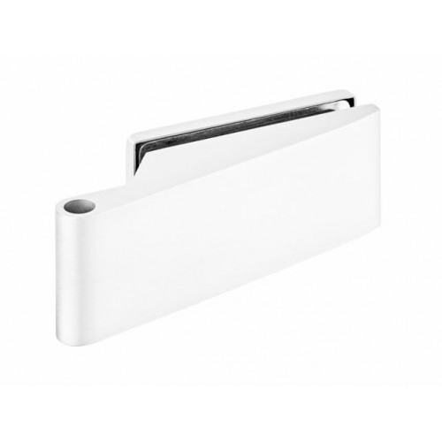 TI - Pánt na sklo horizontálny Biela matná