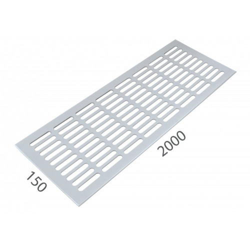 SRL - ALFA vetracia mriežka 150 x 2000 mm Biela lesklá