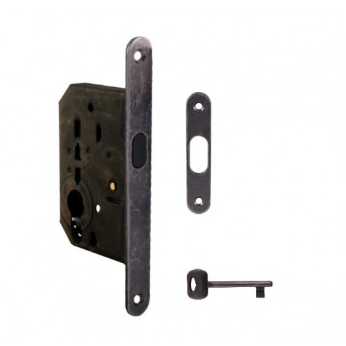 FT - Zámok na posuvné dvere 60/50 BB Sivá antik