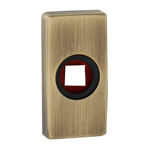 FT - Rozeta 276 - POD KĽUČKU - 60 x 30 mm Bronz matný