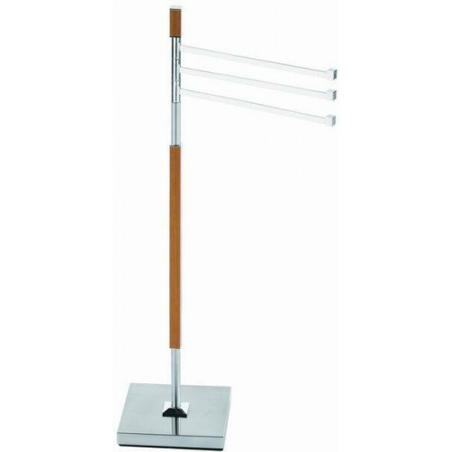 ATZ - 6510/67C Stojan na uteráky trojitý Chróm lesklý