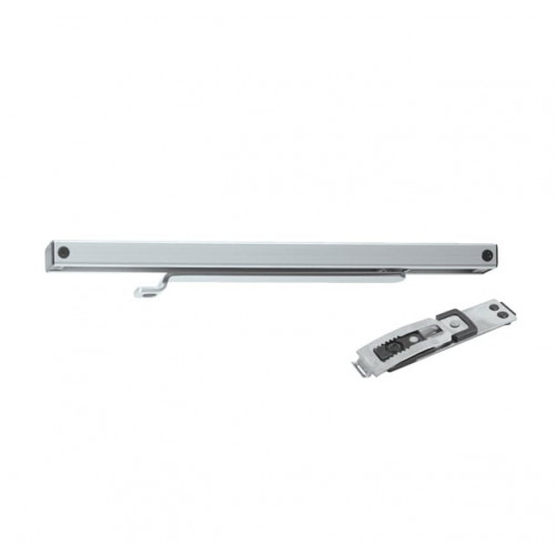 GZ - Klzná lišta k TS 1500 G s aretáciou Strieborná matná