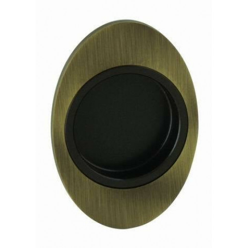 MI - Mušľa DUE 84 x 60 mm - oválna Bronz matný