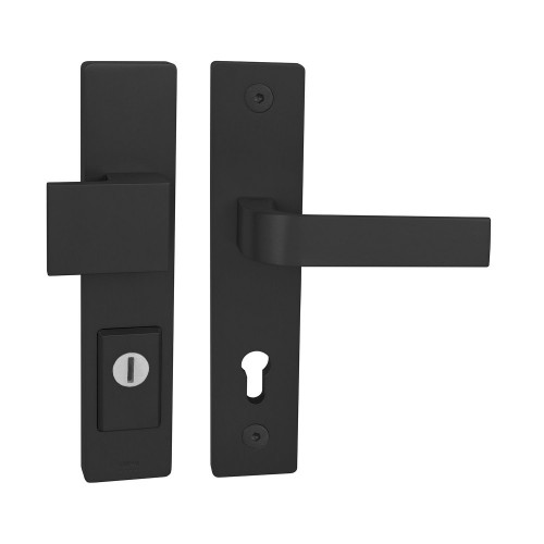 TI - FORTE PLUS 3214/CINTO 2732 - SH, hrúbka dverí 104-110 mm Čierna matná