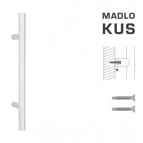 FT - MADLO kód K00 Ø 30 mm ST ks Biela matná