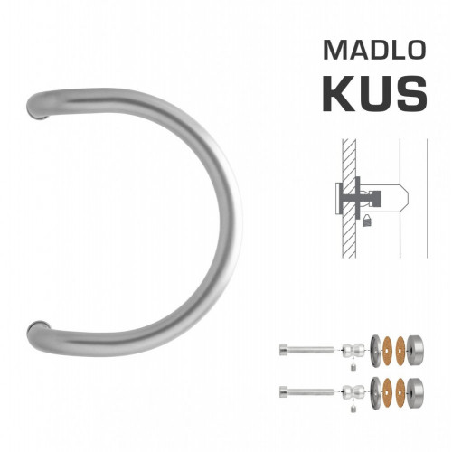 WA - MADLO M1 WA/C-S-SKLO ks Strieborná matná