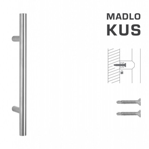 FT - MADLO kód K00 Ø 30 mm ST ks Nerez matná