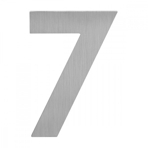 LR - DOMOVÁ ČÍSLICA  "7" - 120 mm Nerez matná